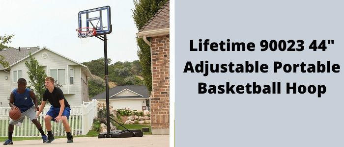 Lifetime 90023 44" Adjustable Portable Basketball Hoop