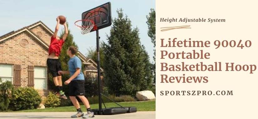 Lifetime 90040 portable basketball hoop