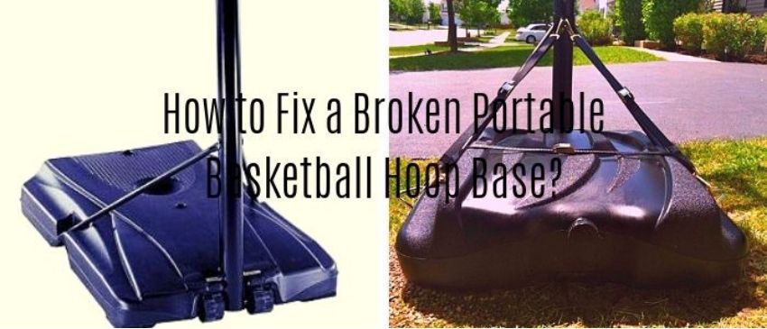 Basketball Hoop Base Repair