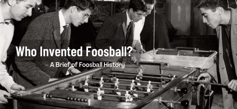 who invented foosball