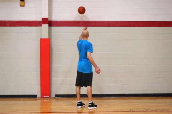 Basketball Wall Shooting Practice